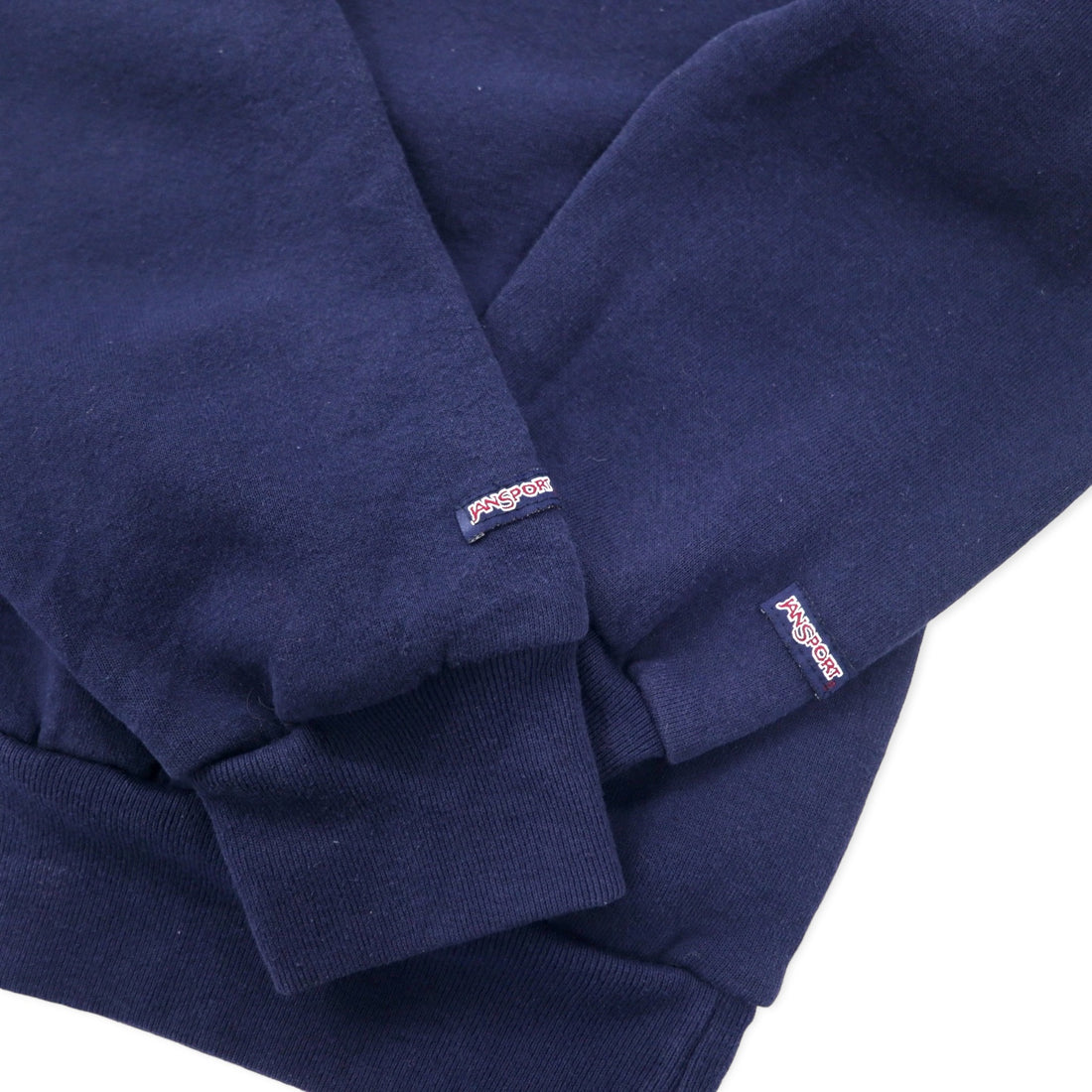 JAN SPORT USA製 90年代 カレッジ刺繍 スウェット M ネイビー コットン UNIVERSITY OF ALUMNI MISSISSIPPI