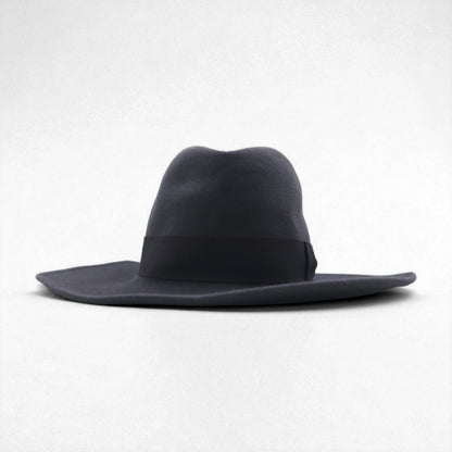 KIJIMA TAKAYUKI ラビットヘアフェルト ワイドブリムハット 1 グレー ウール EX-22202