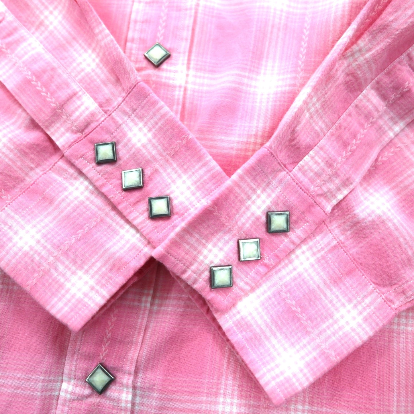 Polo by Ralph Lauren ウエスタンシャツ XL ピンク チェック 胸ポケット 未使用品