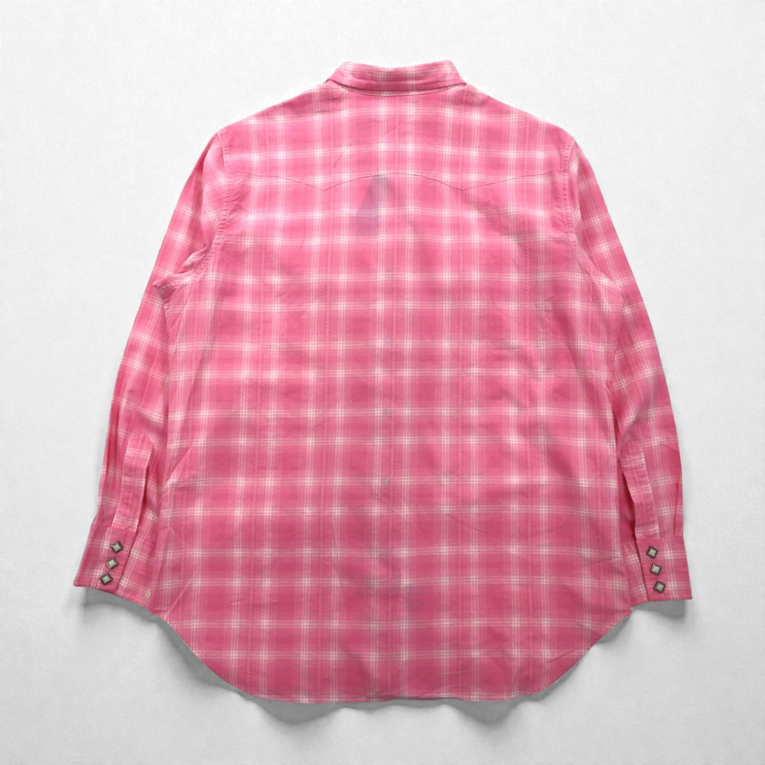 Polo by Ralph Lauren Western Shirt, XL, Pink Check, Chest Pocket, Unused