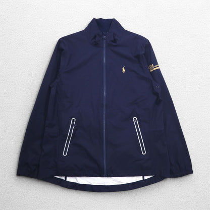 POLO GOLF RALPH LAUREN シェルジャケット ナイロンジャケット M ネイビー 防水 ストレッチ RSM CLASSIC スモールポニー刺繍