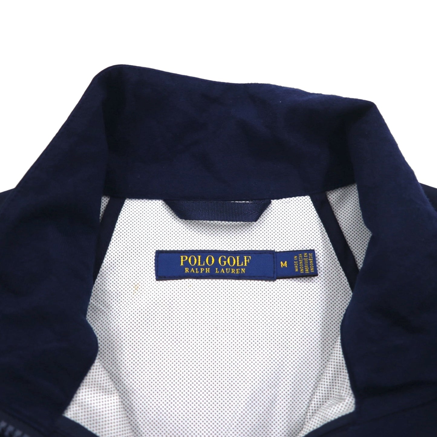 POLO GOLF RALPH LAUREN シェルジャケット ナイロンジャケット M ネイビー 防水 ストレッチ RSM CLASSIC スモールポニー刺繍