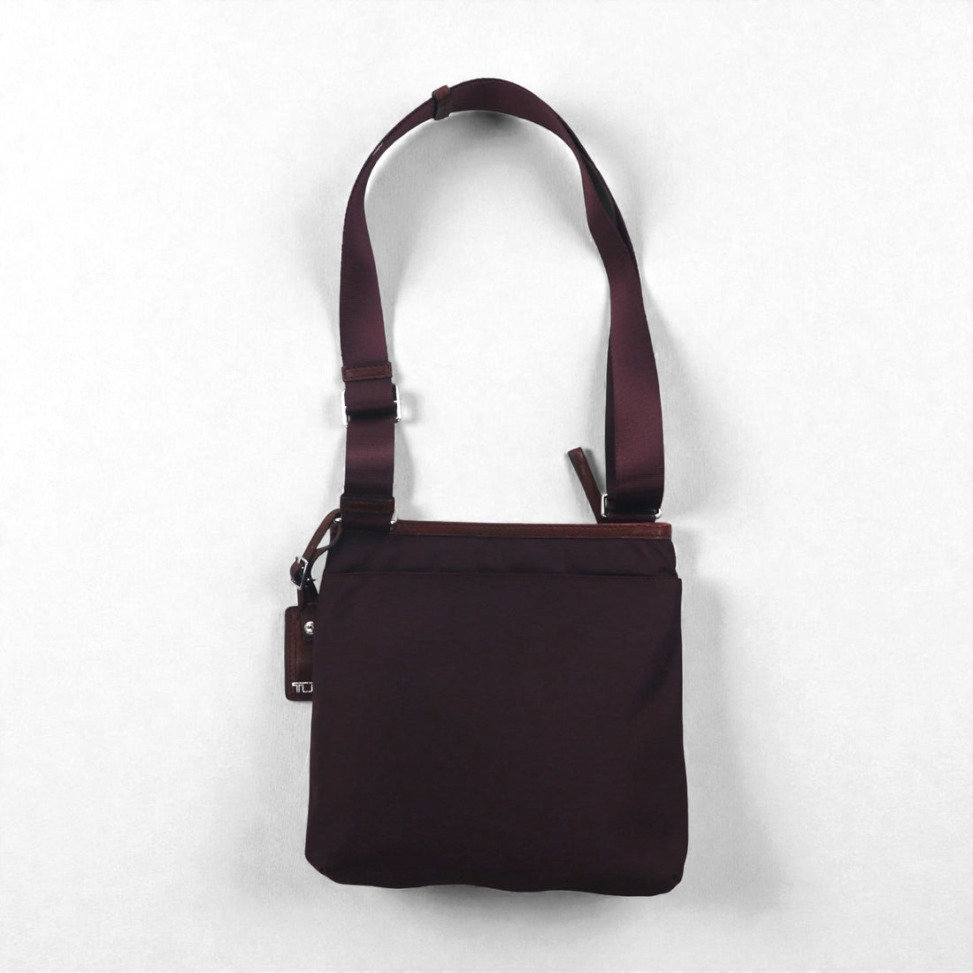 TUMI Crossbody Shoulder Bag in Purple Nylon