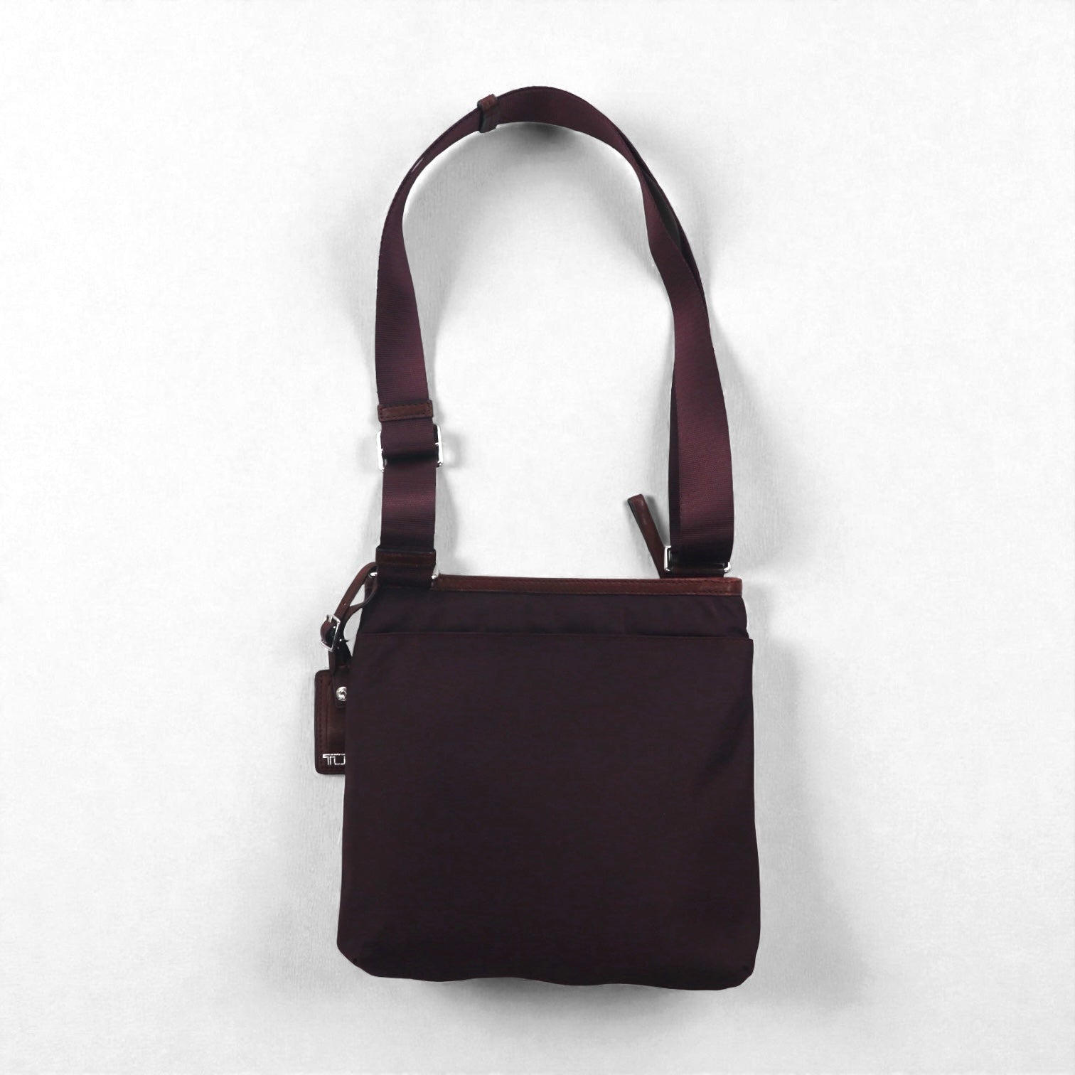 TUMI クロスボディ ショルダーバッグ パープル ナイロン