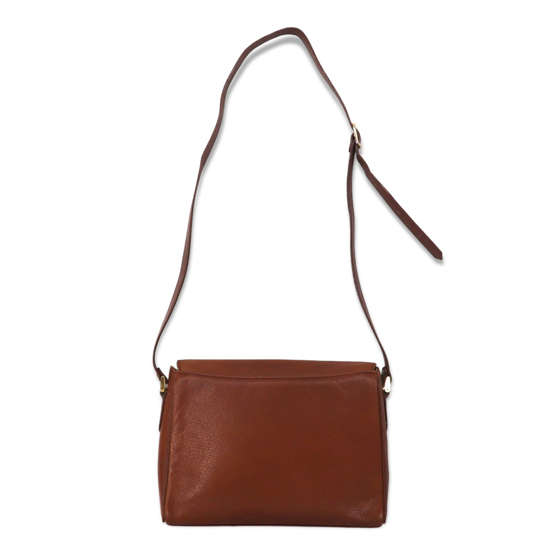 Burberry's Old Shoulder Bag in Brown Leather, Grained Leather and Nova Check