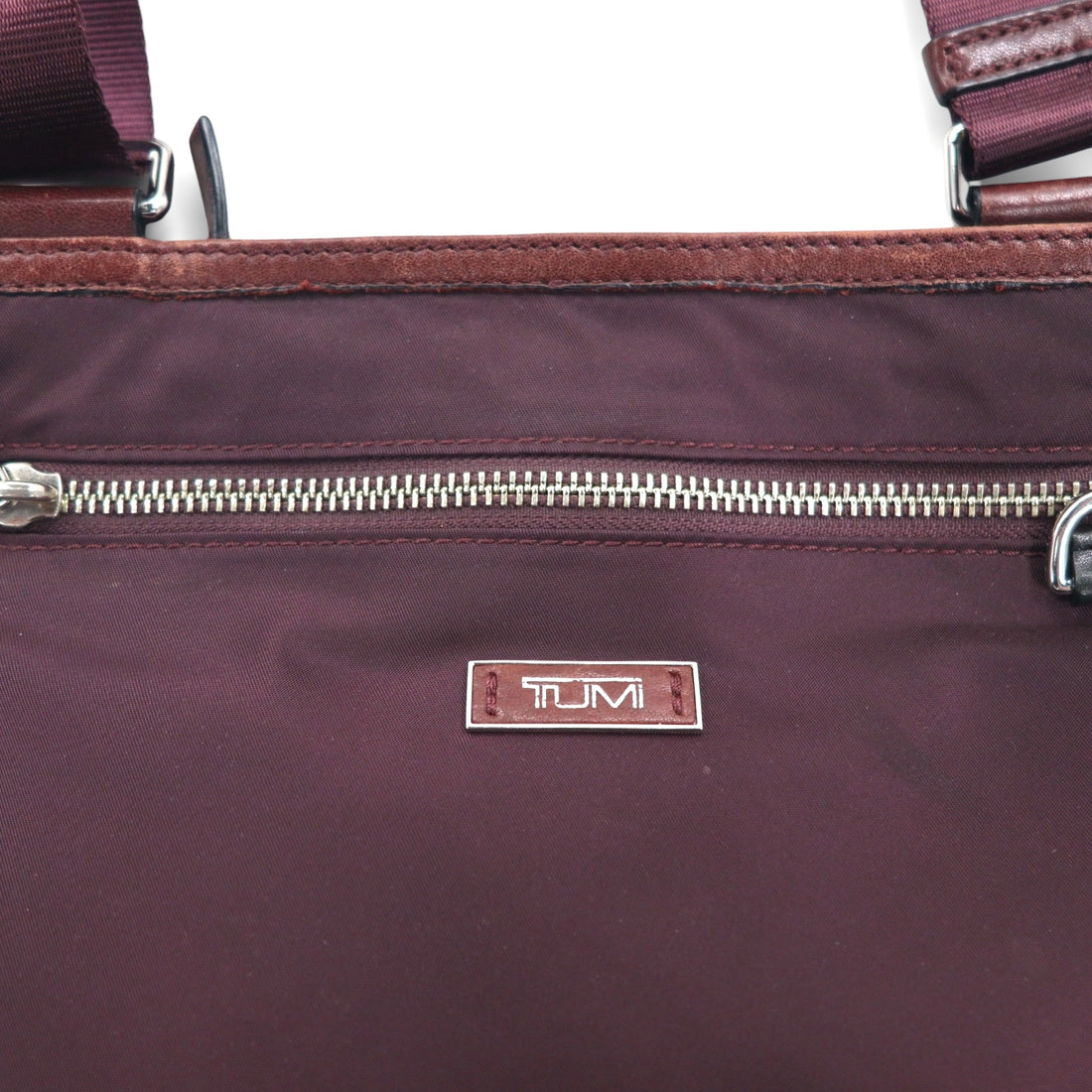 TUMI Crossbody Shoulder Bag in Purple Nylon