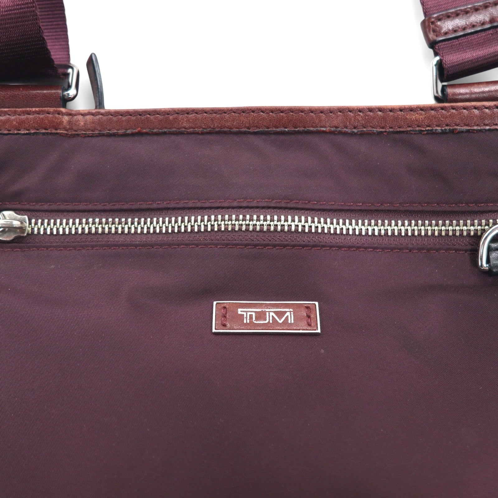 TUMI クロスボディ ショルダーバッグ パープル ナイロン