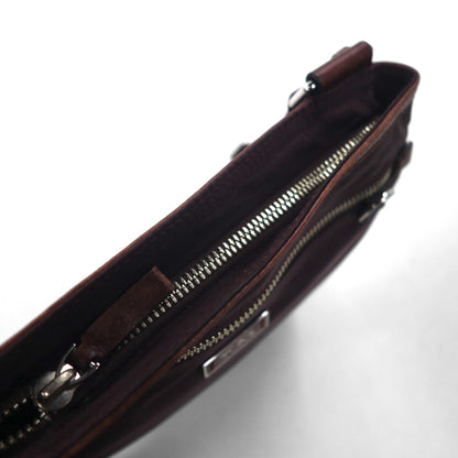 TUMI クロスボディ ショルダーバッグ パープル ナイロン