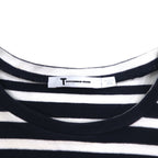 T BY ALEXANDER WANG クロップド ボーダー ロングスリーブ Tシャツ ロンT M UNITED ARROWS別注 1552-343-0101