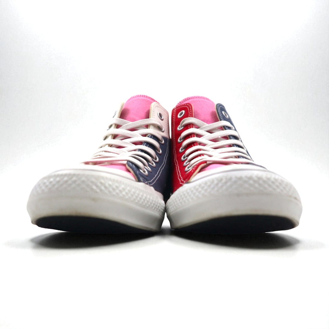 FACETASM x CONVERSE ALL STAR 100 HI/FC High-Top Sneakers, Size 26.5cm, Multicolor Canvas, 1CK927