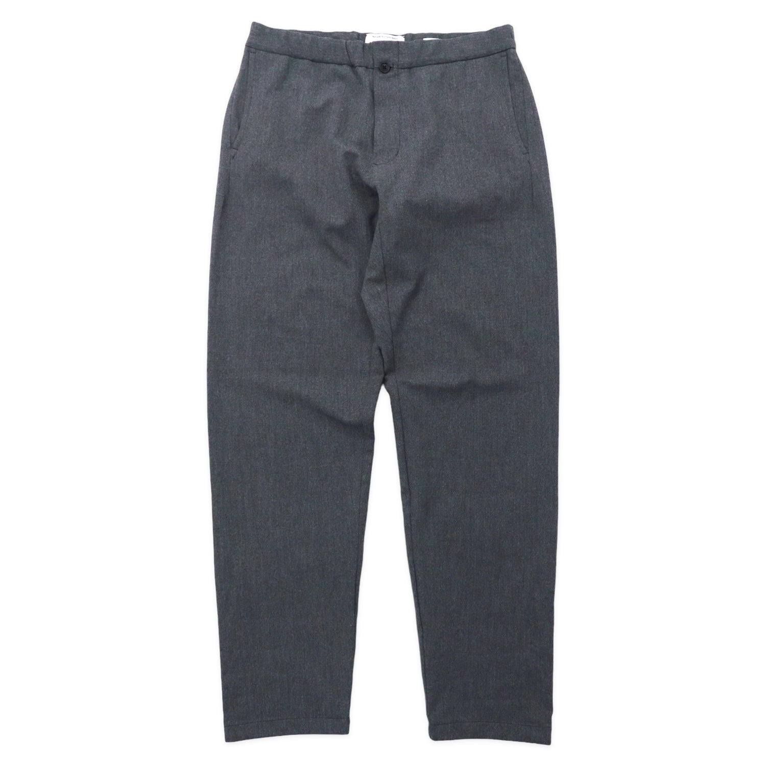 YAECA Easy Slacks Pants S Gray Polyester Ergonomic 14610 2way Wide Pants –  日本然リトテ