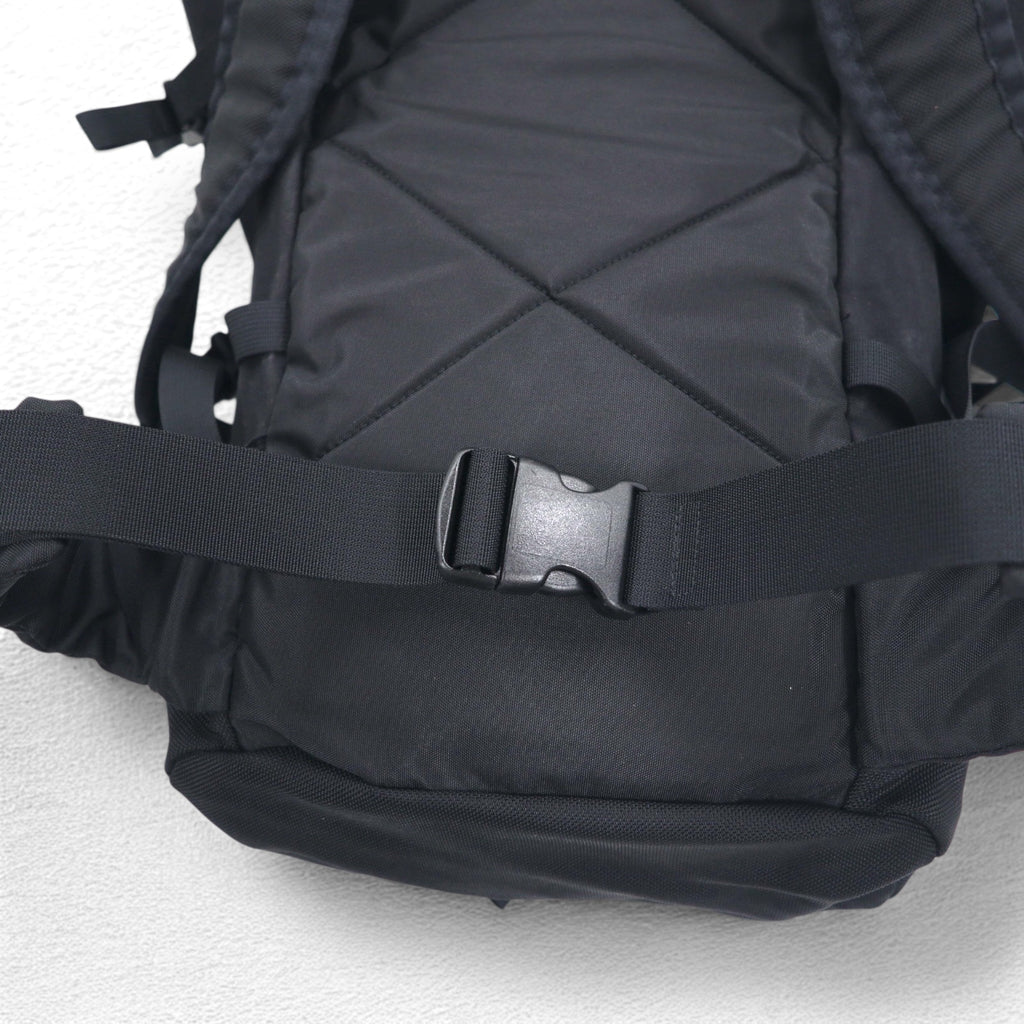 PORTER CORNER Backpack Rucksack Black Canvas Water-repellent Made in Japan