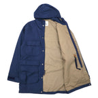 Woolrich 70s Mountain Parka, M, Navy, Polyester, Double Zip, White Tag, Tear TALON