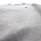 Polo Ralph Lauren 前V スウェット トレーナー S グレー スモールポニー 刺繡 ロゴ