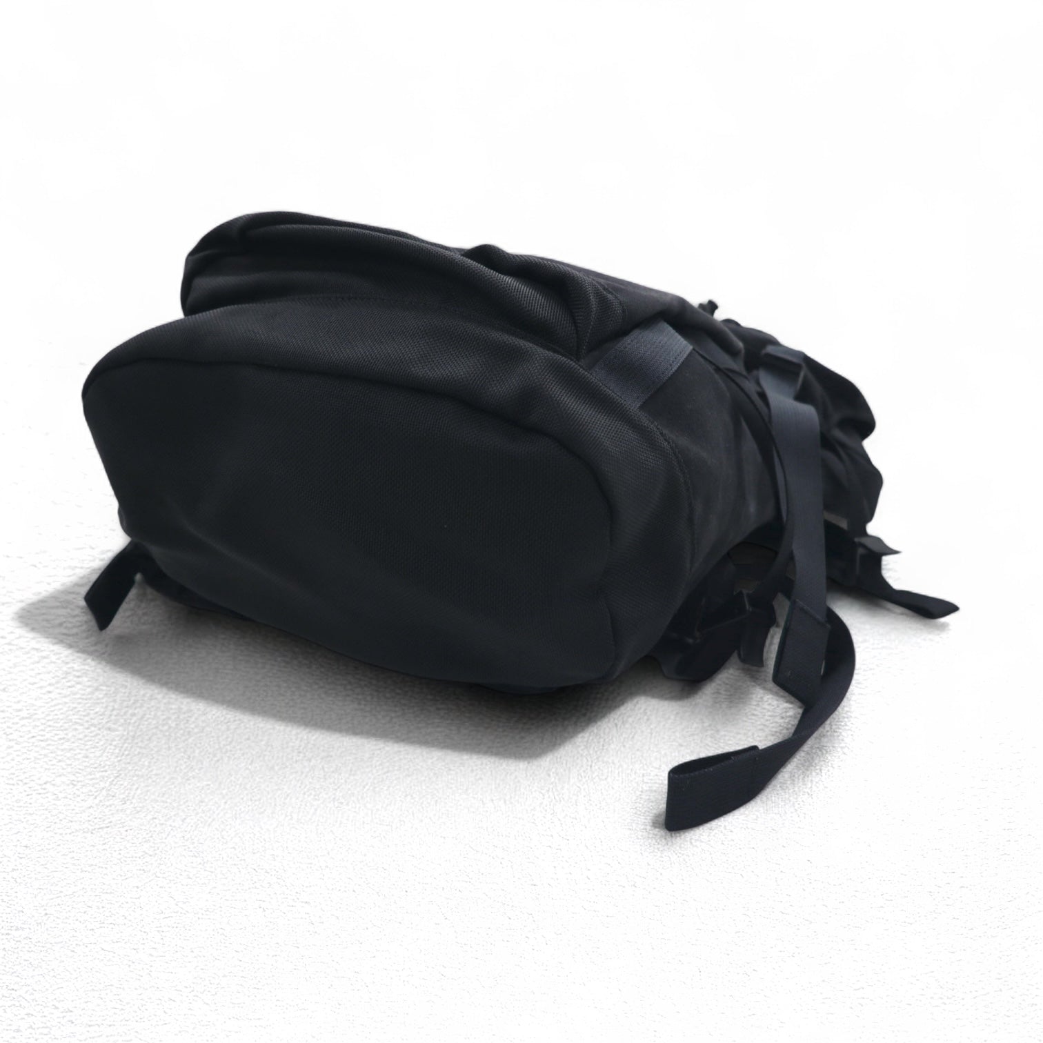 A4可 極美品 PORTER キャンバス コーナー バックパック 黒 フラップ