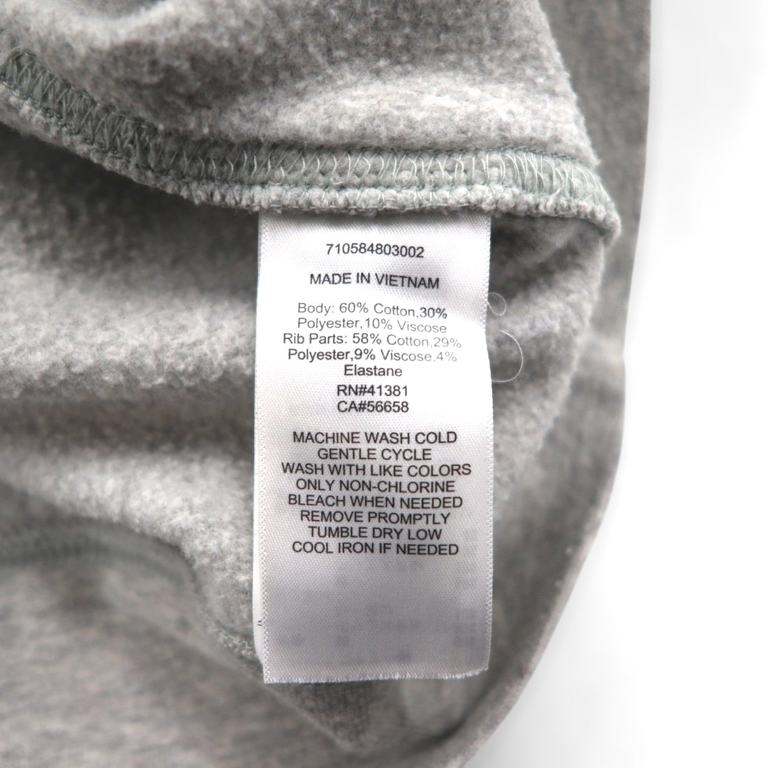 Polo Ralph Lauren Front V Sweatshirt S Gray Small Pony Embroidery Logo