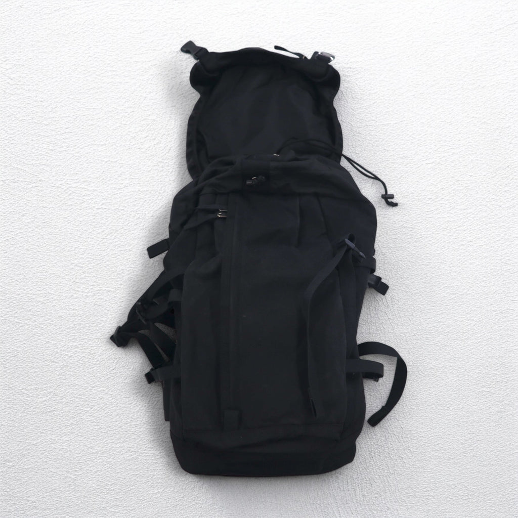 PORTER CORNER Backpack Rucksack Black Canvas Water-repellent Made in Japan