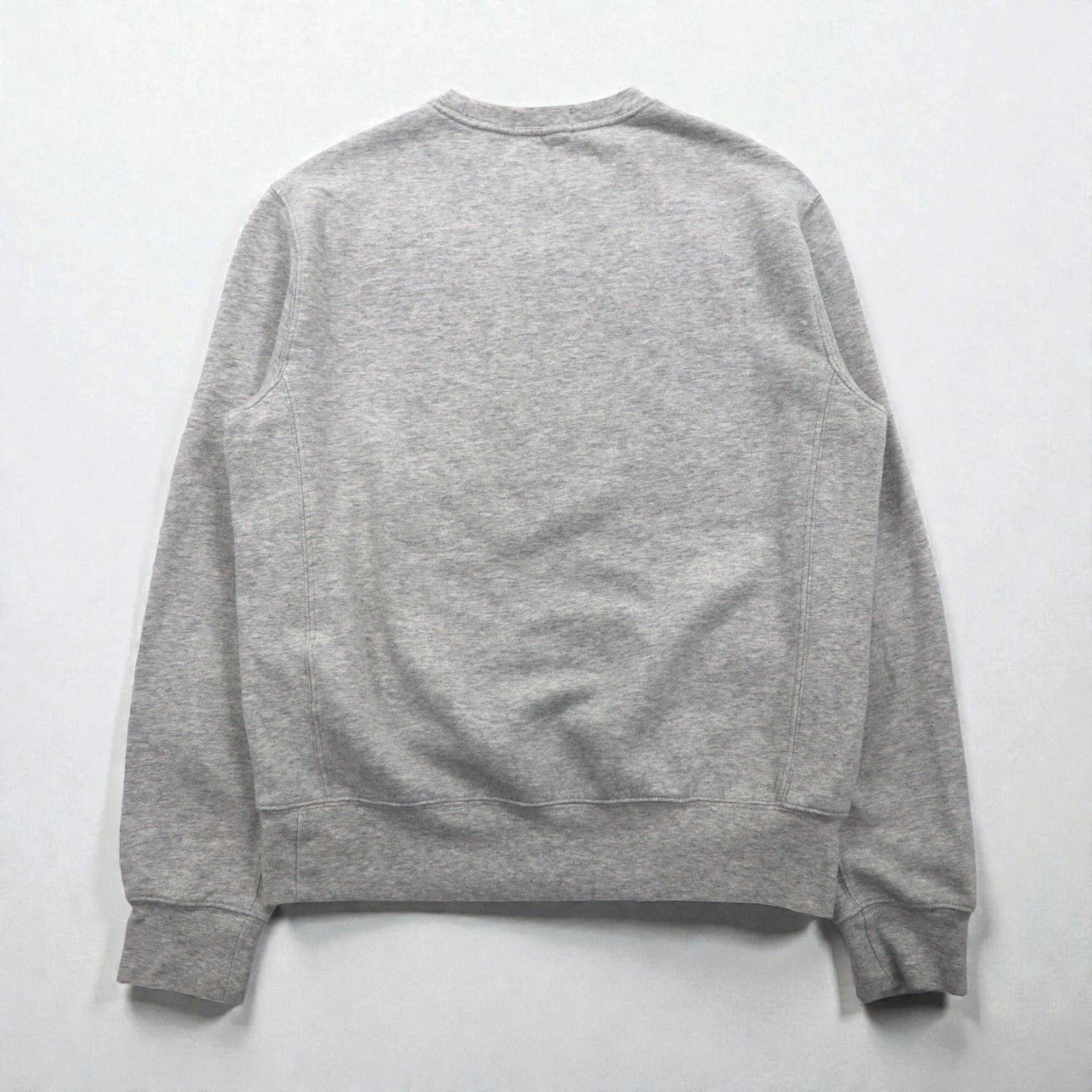 Polo Ralph Lauren 前V スウェット トレーナー S グレー スモールポニー 刺繡 ロゴ