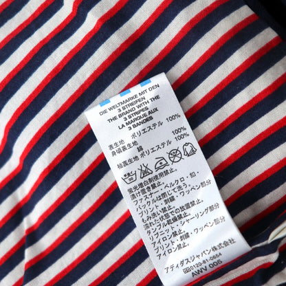 adidas originals 00年代 ナイロンジャケット ジャージ S ネイビー 3ストライプ フード収納式