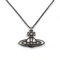 Vivienne Westwood フラット オーブ ネックレス ペンダント ピンクゴールド THIN LINES SHORT FLAT ORB Necklace 63020260 未使用品
