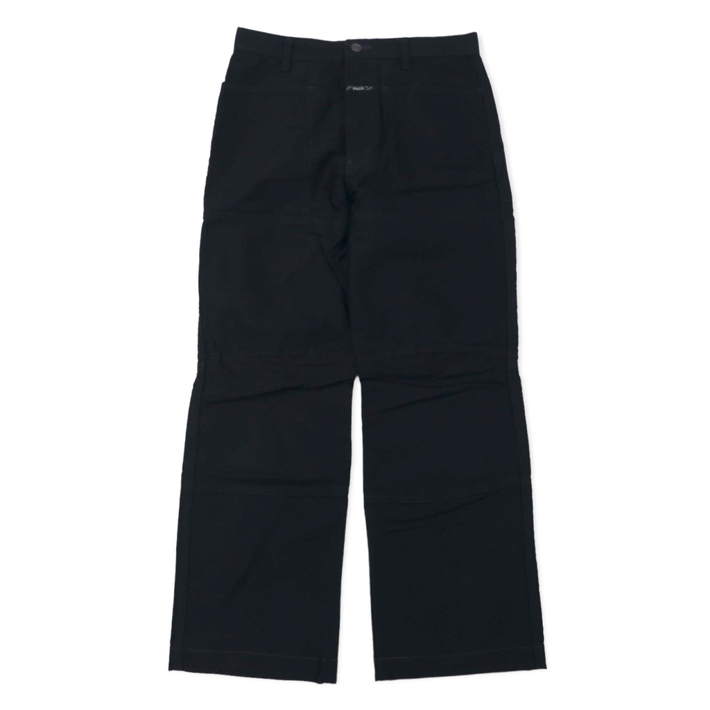 日本然リトテ-古着オンライン-MARITHE FRANCOIS GIRBAUD ダブルニー ブラック ジーンズ デニムパンツ S ブラック コットン ジッパーフライ 日本製-MARITHE FRANCOIS GIRBAUD Double Knee Black Jeans Denim Pants S Black Cotton Zipper Fly Japan Made