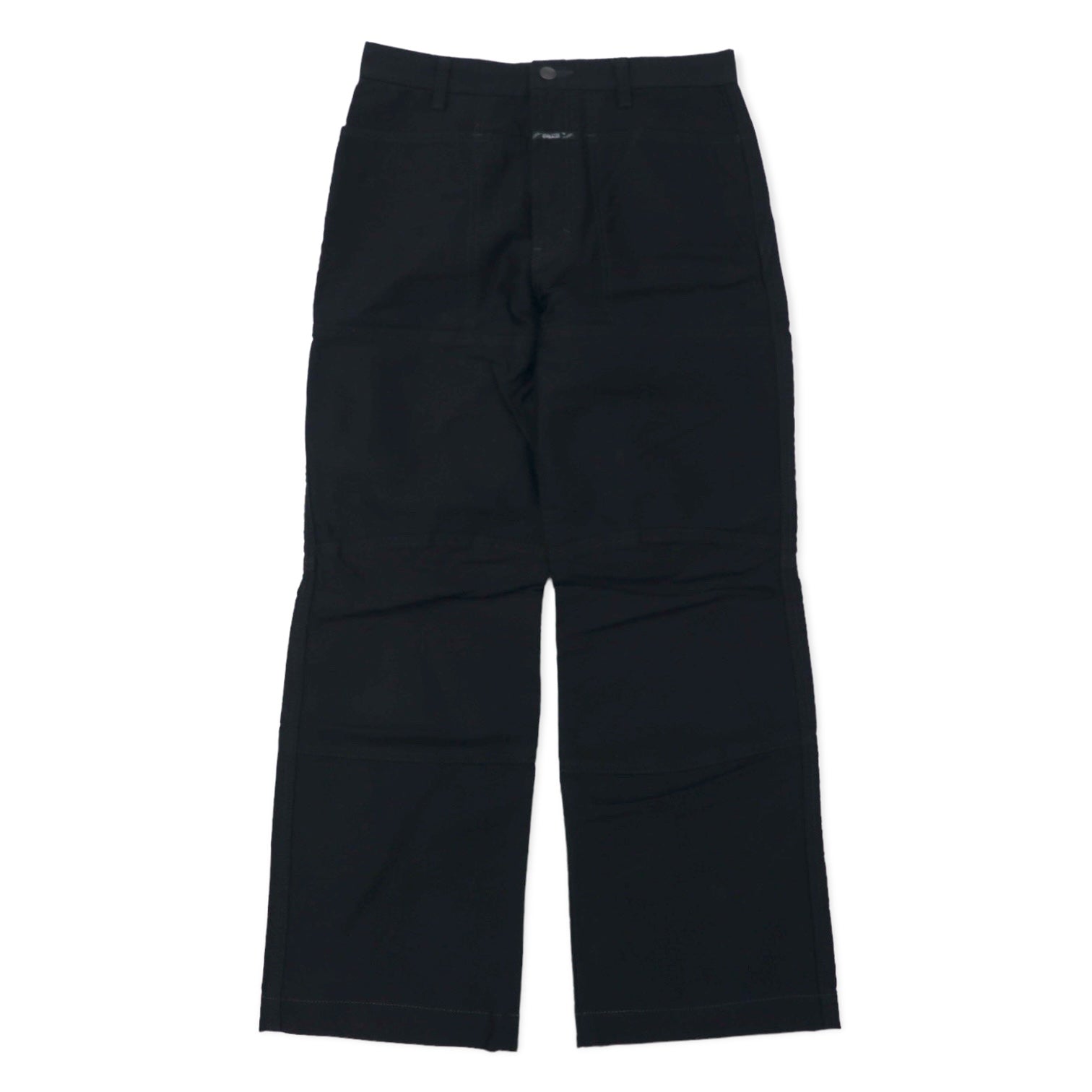 日本然リトテ-古着オンライン-MARITHE FRANCOIS GIRBAUD ダブルニー ブラック ジーンズ デニムパンツ S ブラック コットン ジッパーフライ 日本製-MARITHE FRANCOIS GIRBAUD Double Knee Black Jeans Denim Pants S Black Cotton Zipper Fly Japan Made