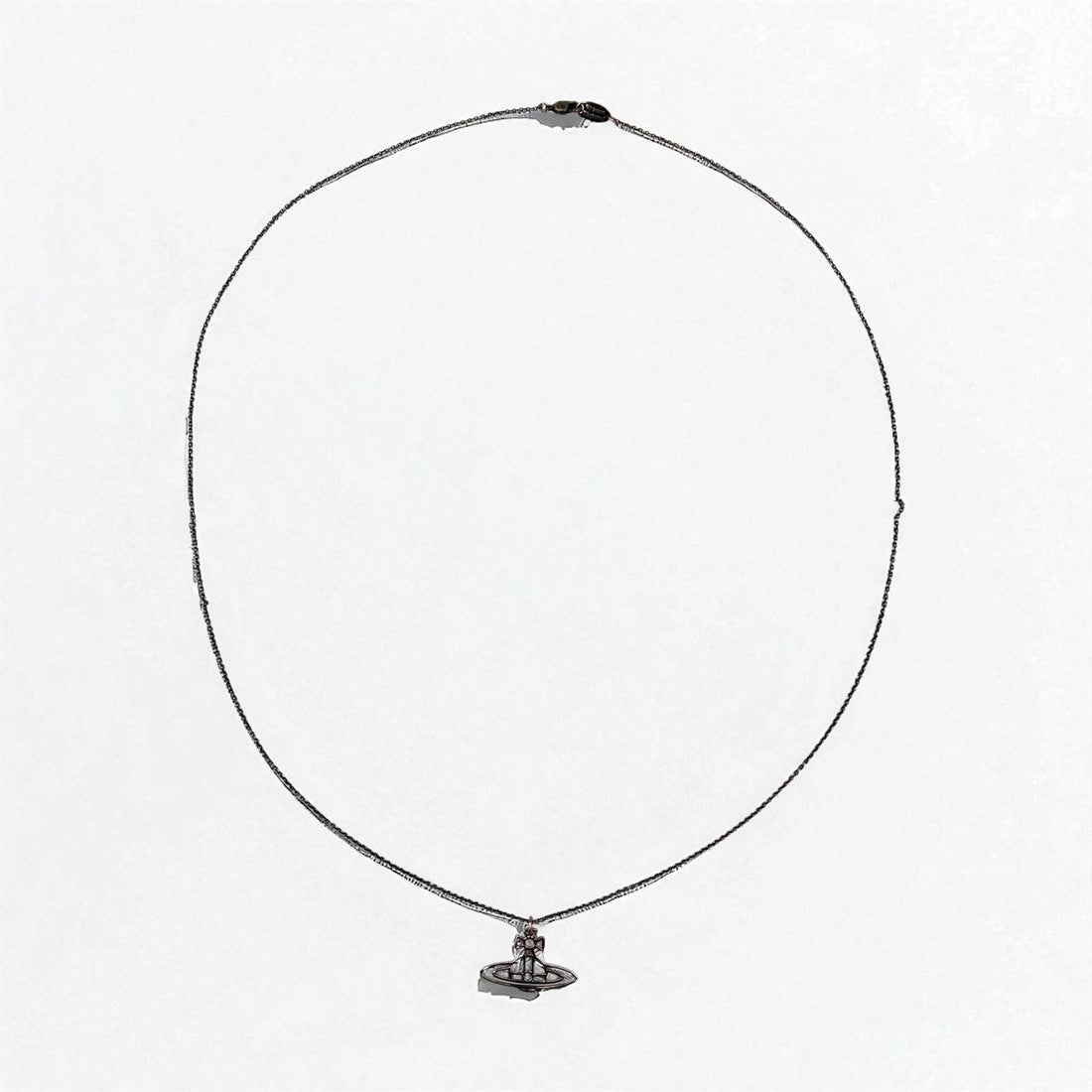 Vivienne Westwood フラット オーブ ネックレス ペンダント ピンクゴールド THIN LINES SHORT FLAT ORB Necklace 63020260 未使用品