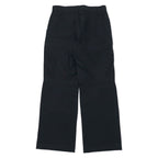 MARITHE FRANCOIS GIRBAUD ダブルニー ブラック ジーンズ デニムパンツ S ブラック コットン ジッパーフライ 日本製