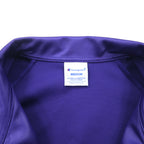 Champion Track Jacket Jersey M Violet Script Logo Jacquard Tape C3-Q601 Unused Item