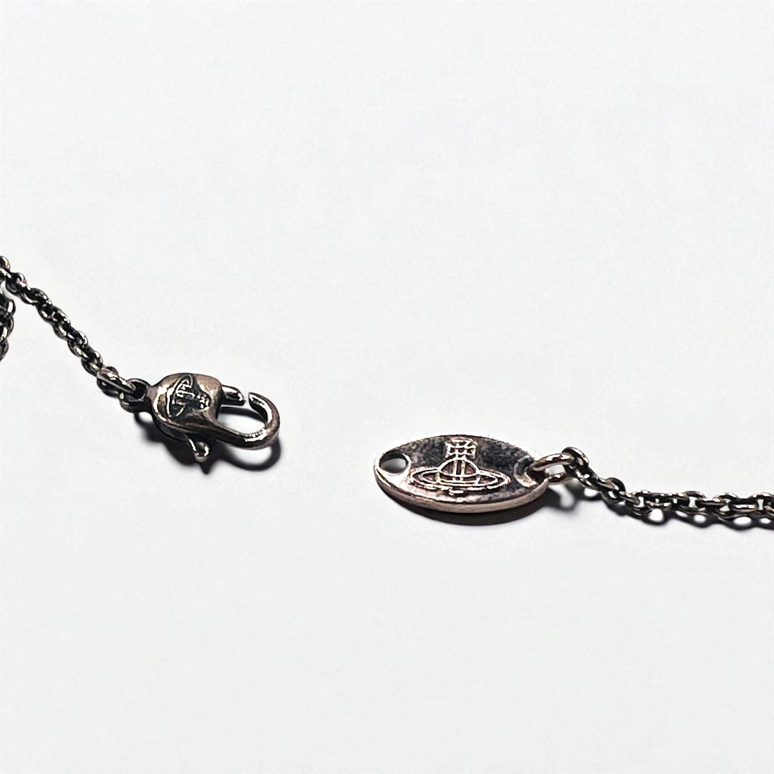 Vivienne Westwood フラット オーブ ネックレス ペンダント ピンクゴールド THIN LINES SHORT FLAT ORB Necklace 63020260 未使用品