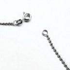 Cartier 2C ロゴ チャーム ネックレス ペンダント ボールチェーン 925 イタリア製
