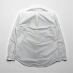 Ralph Lauren ビッグポニー 刺繍 オックスフォード ボタンダウン シャツ M ホワイト コットン ロゴ