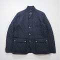 BELSTAFF キルティングジャケット Petersham Blazer LIMITED EDITION XXL 4ポケット 裏地チェック 中綿 チンストラップ 71050158 ルーマニア製