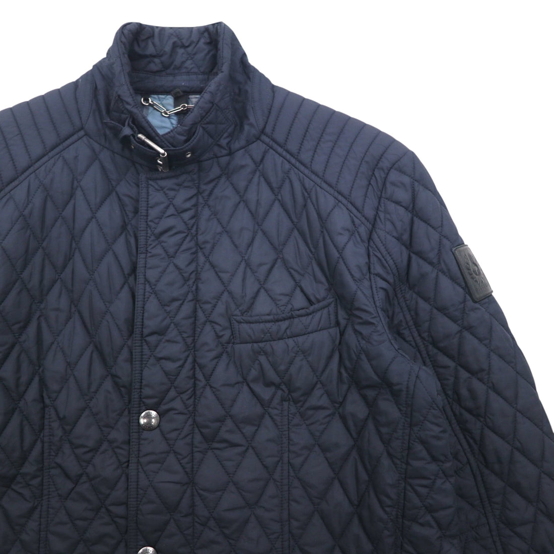 BELSTAFF Petersham Blazer Quilted Jacket, Limited Edition, XXL, 4 Pockets, Check Padded Lining, Chin Strap, 71050158, Made in Romania