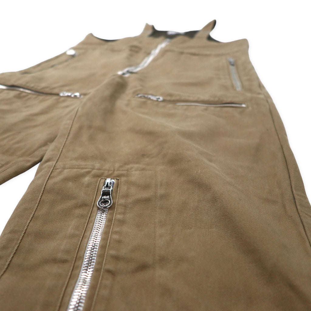QUILP MODE et ARTISANS Overalls 1 Beige Cotton riri zip Made in Japan