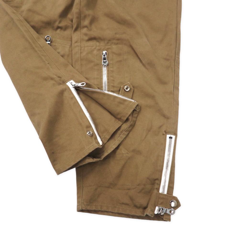 QUILP MODE et ARTISANS Overalls 1 Beige Cotton riri zip Made in Japan