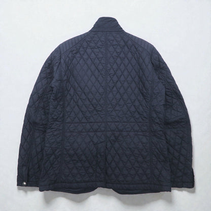 BELSTAFF キルティングジャケット Petersham Blazer LIMITED EDITION XXL 4ポケット 裏地チェック 中綿 チンストラップ 71050158 ルーマニア製