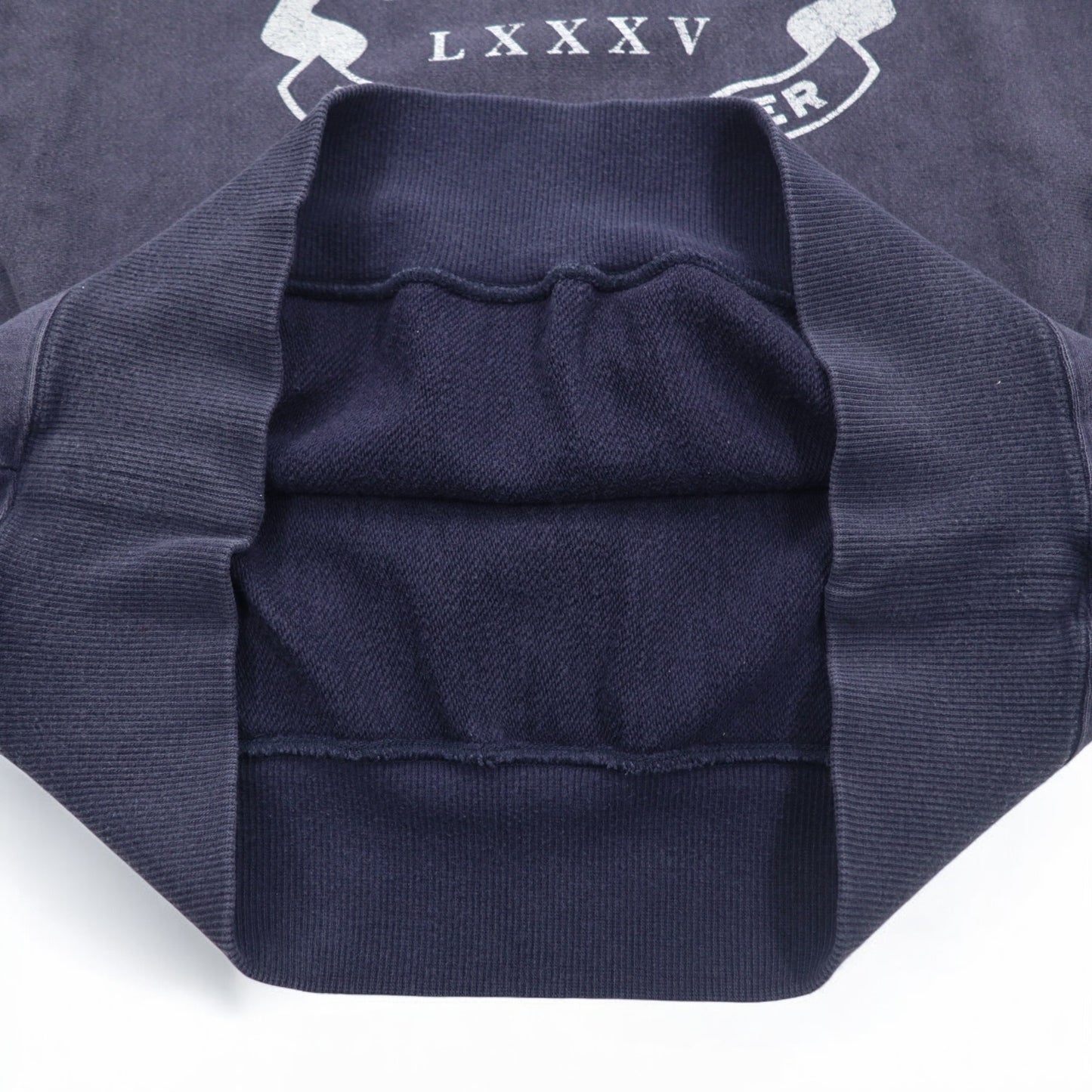 TOMMY HILFIGER 90年代 前V スウェット M ネイビー プリント コットン 日本製