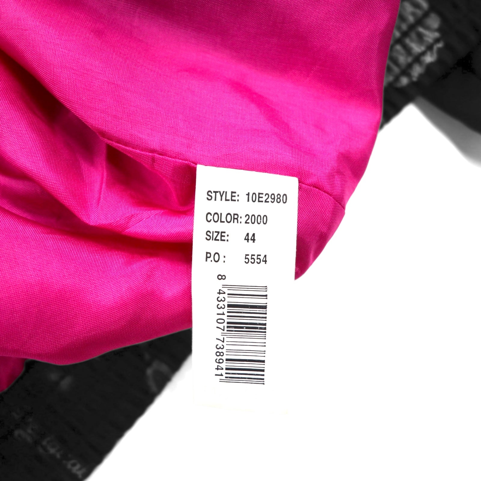 Desigual All-over Print Single Rider Jacket M Black Floral Embroidery DAMEN JACKET 10E2980 Made in Morocco