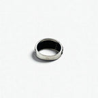 HARLEY DAVIDSON Vintage Logo Ring, Size 25, Silver 925