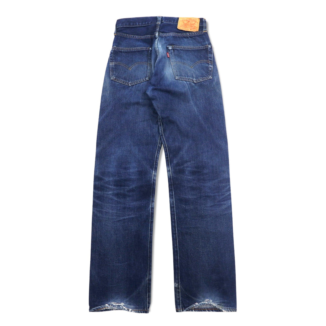 Levi's 90s Made in USA Valencia Factory 501XX Big E Selvedge Denim Pants S Indigo Blue Button Back 555