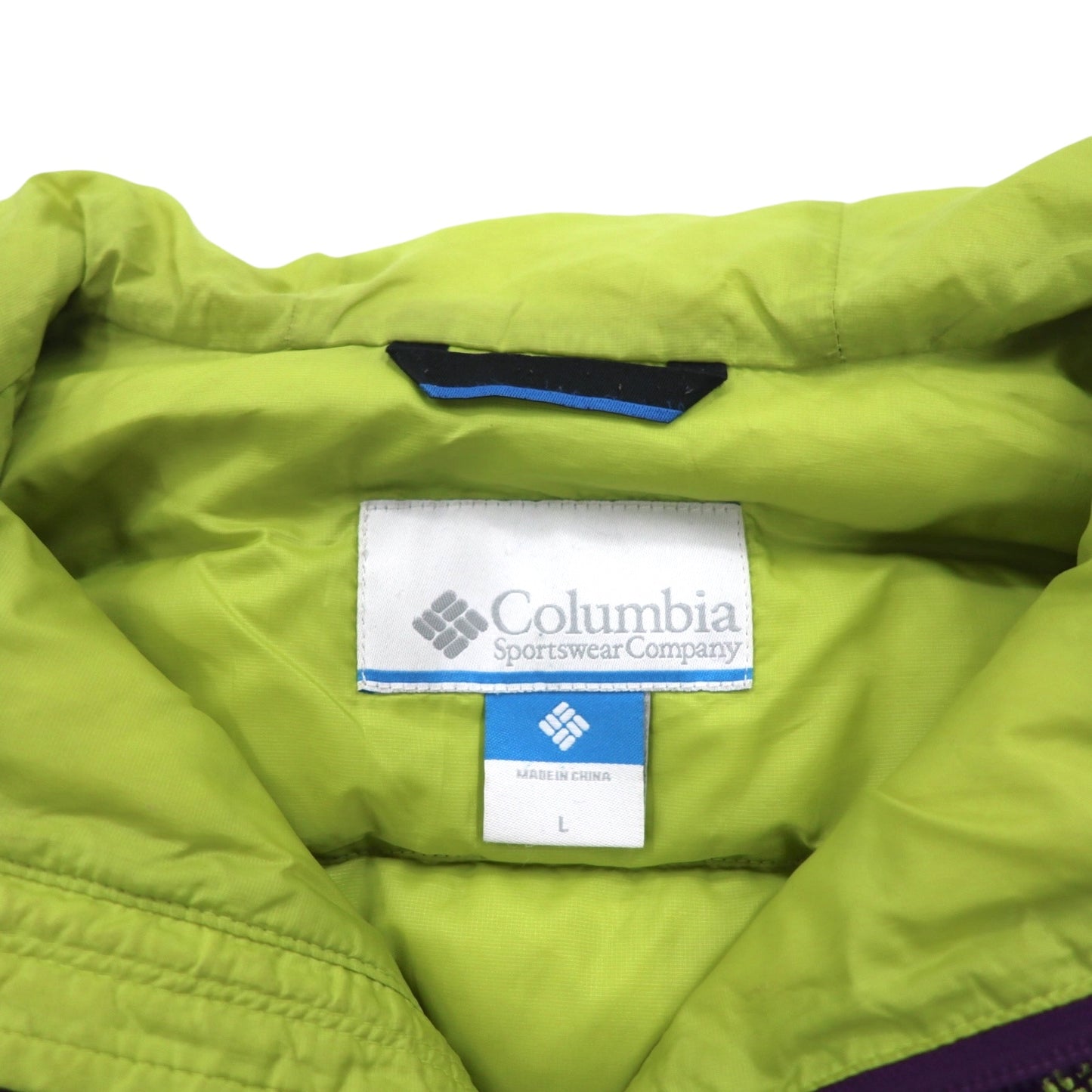 Columbia クレイターレイク 700FP グース ダウンジャケット L オムニシールド OMNI-SHIELD CRATER LAKE JACKET 撥水 ドローコード PM5386