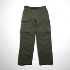 THE NORTH FACE Outdoor 2-Way Convertible Cargo Pants, Size M, Khaki, Nylon, US Standard, AJFB