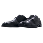 Sir Edward Italian made dress shoes, 26.5cm, black leather, quarter brogue, straight tip
