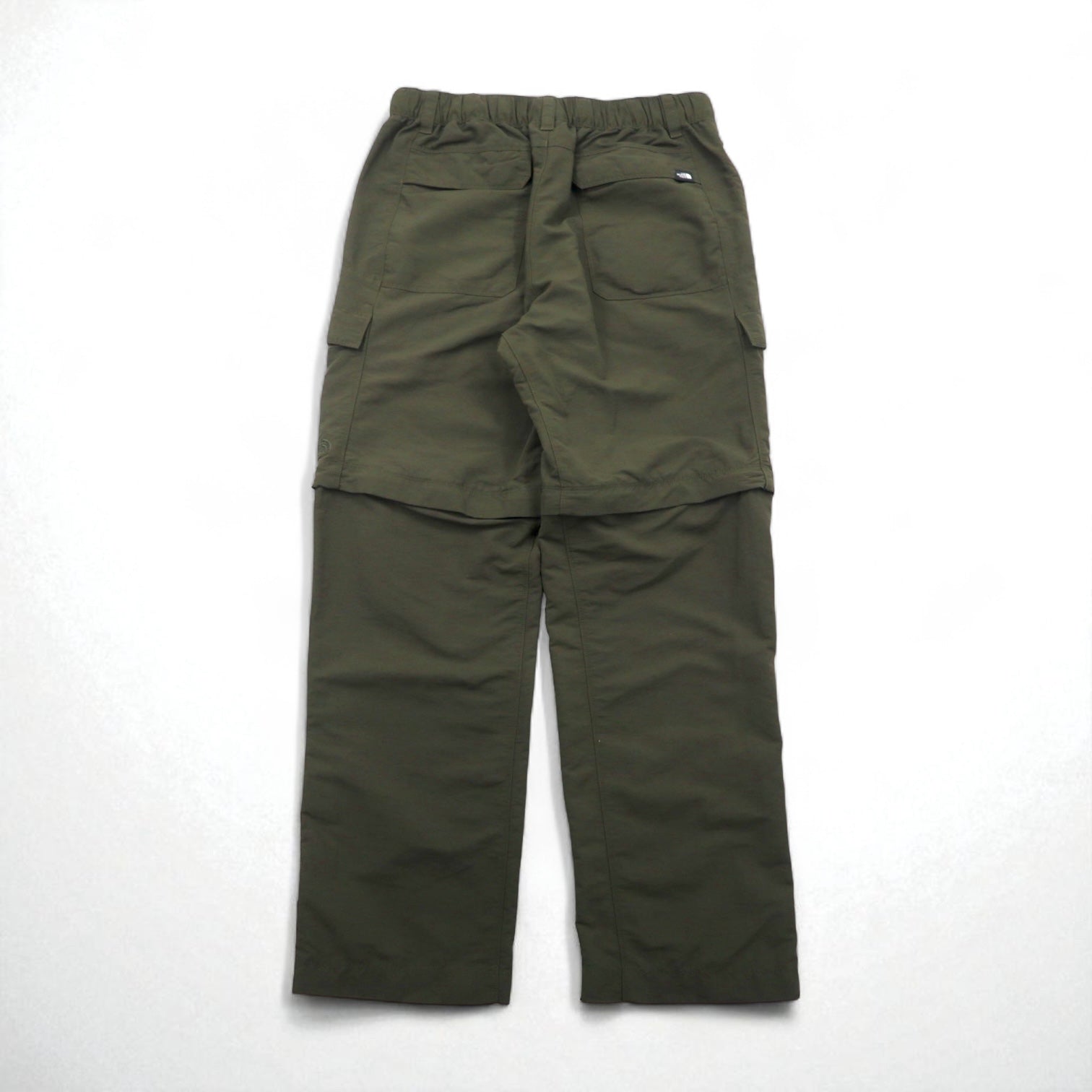 THE NORTH FACE Outdoor 2-Way Convertible Cargo Pants, Size M, Khaki, Nylon, US Standard, AJFB