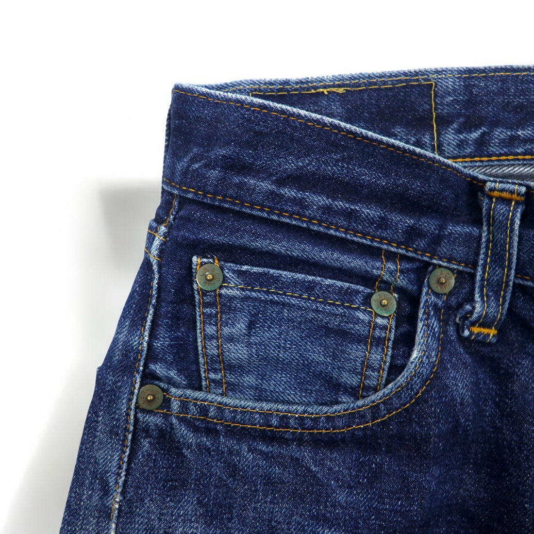 Levi's 90s Made in USA Valencia Factory 501XX Big E Selvedge Denim Pants S Indigo Blue Button Back 555