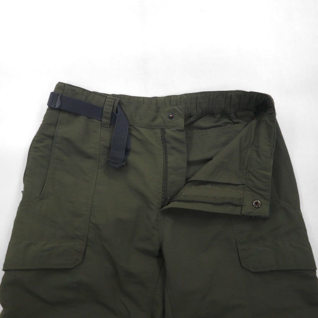 THE NORTH FACE Outdoor 2-Way Convertible Cargo Pants, Size M, Khaki, Nylon, US Standard, AJFB