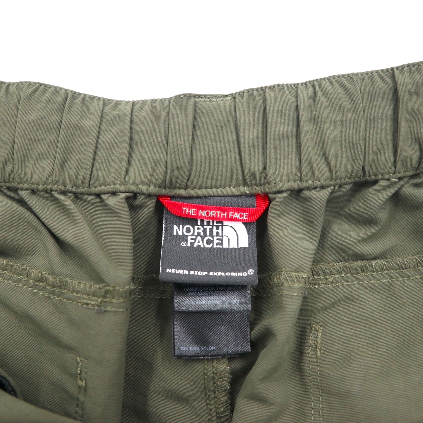 THE NORTH FACE Outdoor 2-Way Convertible Cargo Pants, Size M, Khaki, Nylon, US Standard, AJFB