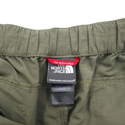 THE NORTH FACE Outdoor 2-Way Convertible Cargo Pants, Size M, Khaki, Nylon, US Standard, AJFB