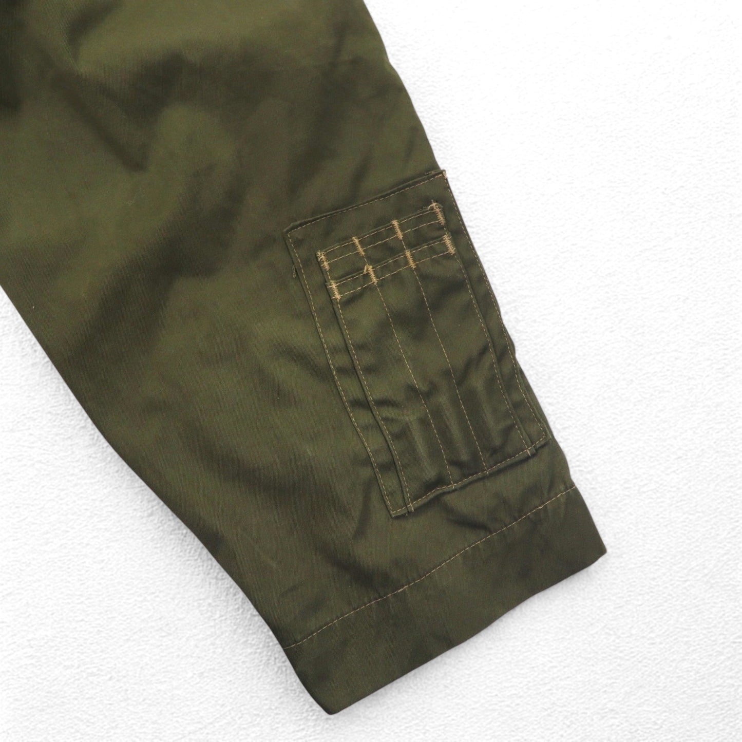 イタリア軍 MILITARE フライト ジャンプスーツ ツナギ オールインワン M カーキ コットン ミリタリー